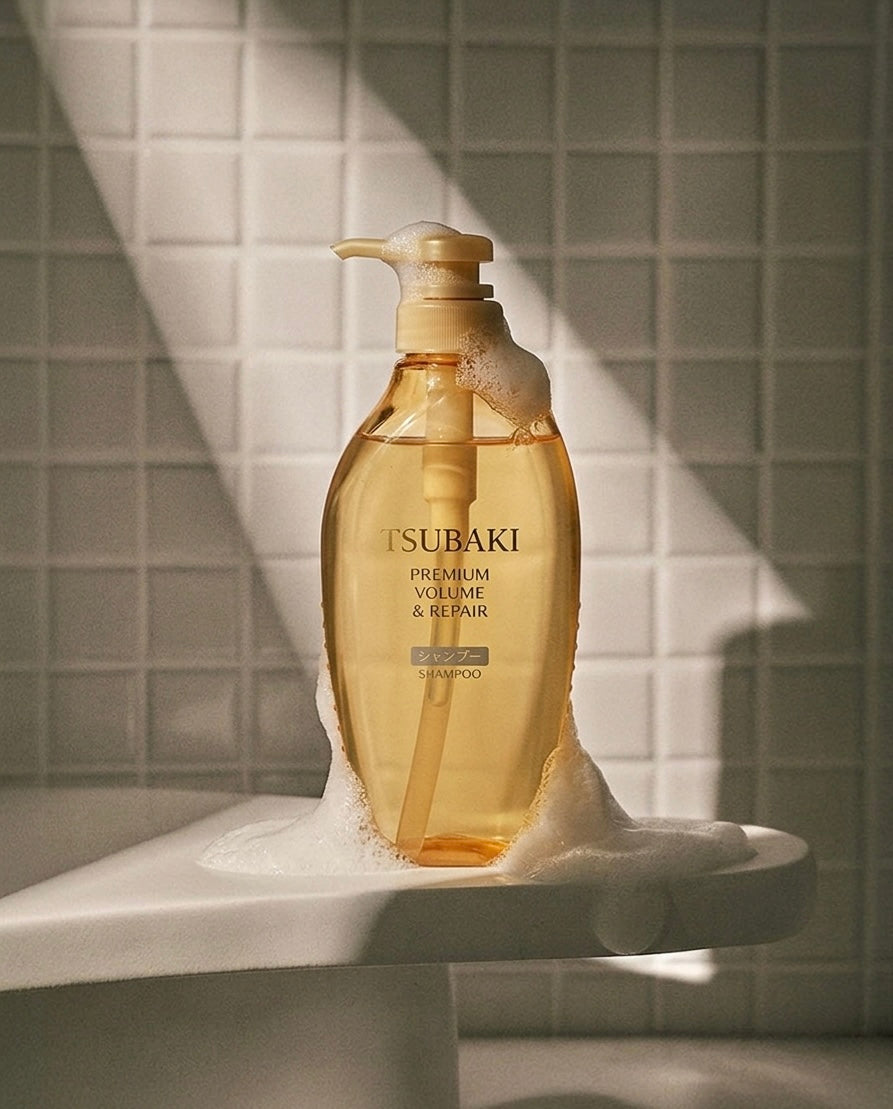 Tsubaki premium volume & repair shampoo