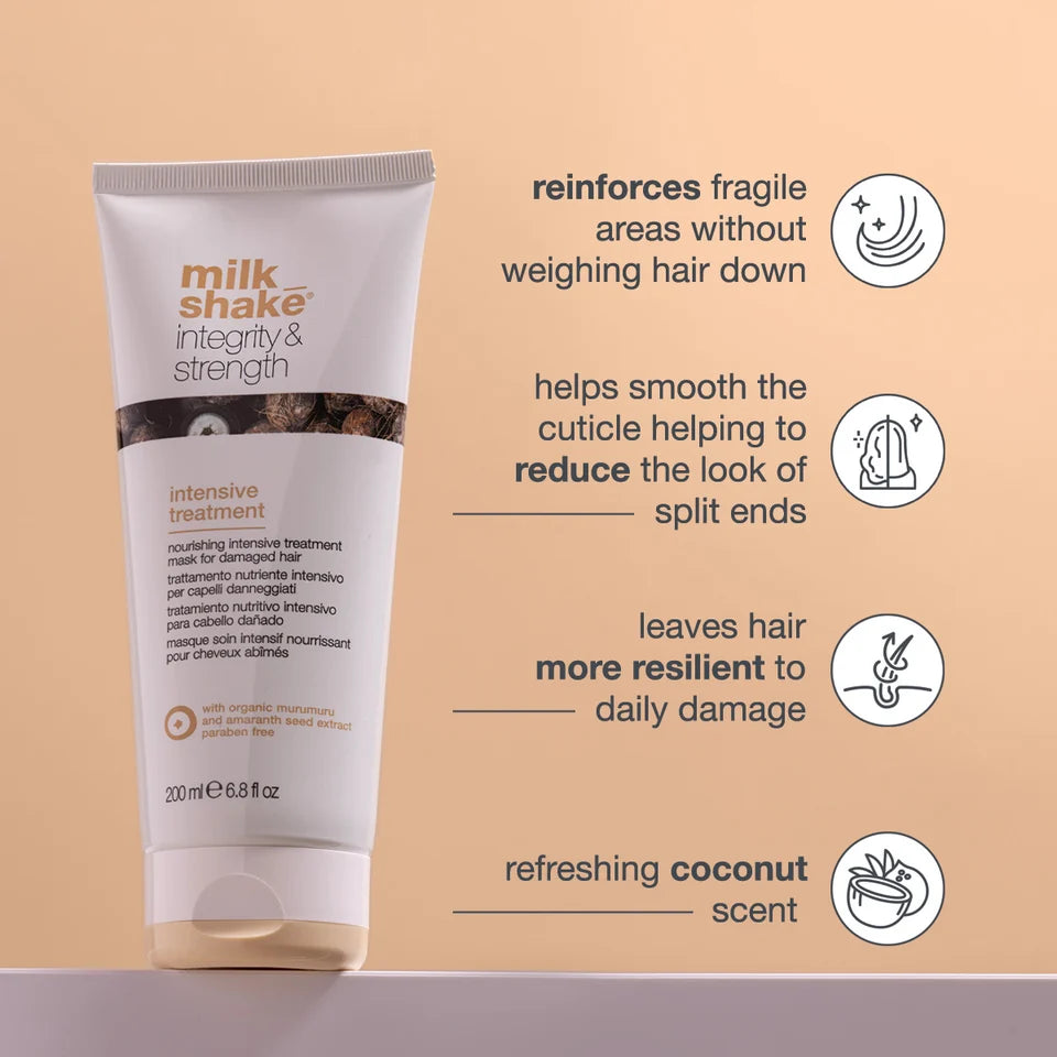 Milkshake integrity & strength intensive treatment