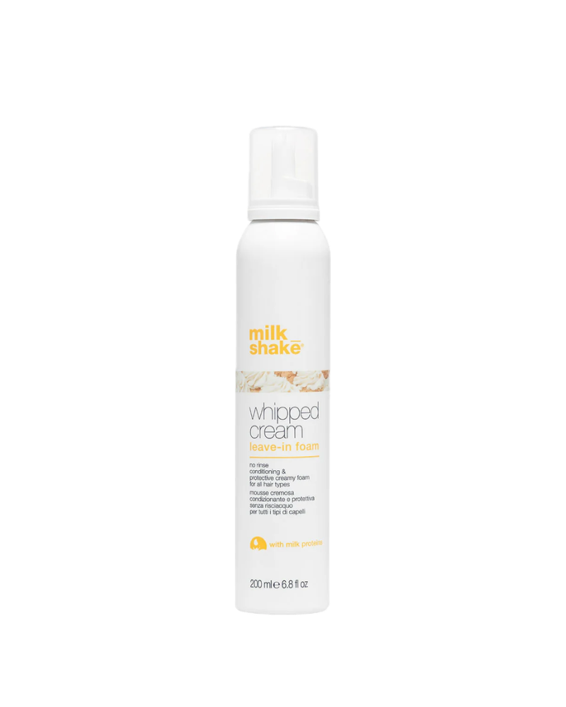 Milkshake conditioning whipped cream