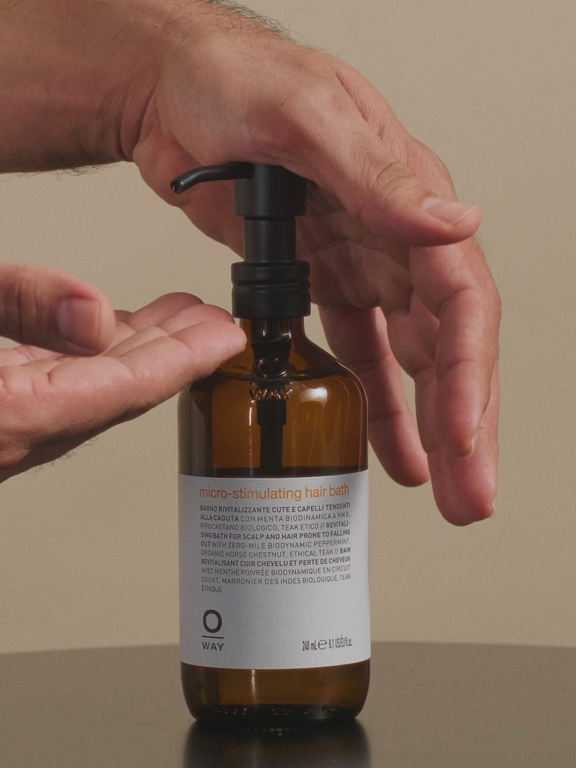 Oway micro-stimulating hair bath