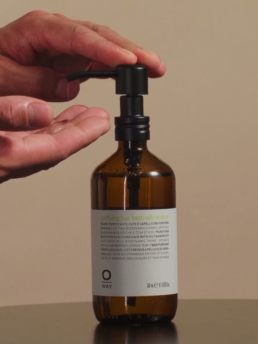 Oway purifying hair bath-oily scalps